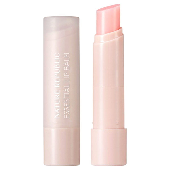 NATURE REPUBLIC  ESSENTIAL LIP BALM, CAMELIA, 3.2g, 1count