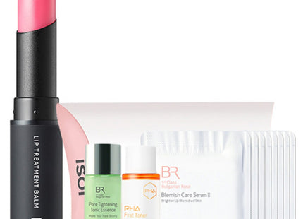 ISOI  Lip Treatment Balm + 6 Kinds Trial Kit, Baby Pink, 5g, 1 count