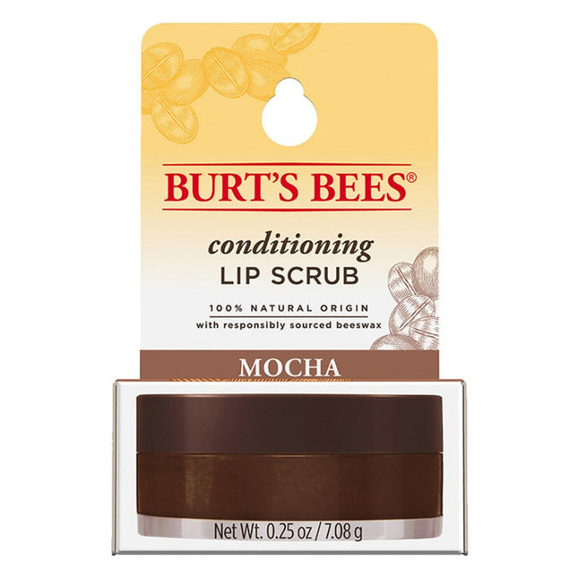 BURTS BEES  Conditioning Lip Scrub Mocha 7.08g 1 count