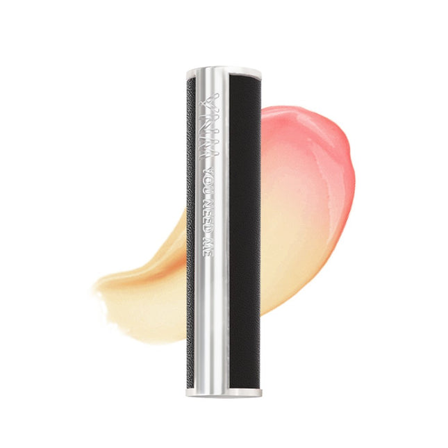 YNM  Men's Vita Vitality Lip Balm, Black Matte Leather, 1pc