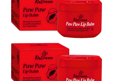KALIMNA POPO Kalimna Popo Lip Balm, Colorless, 7g, 2 Count