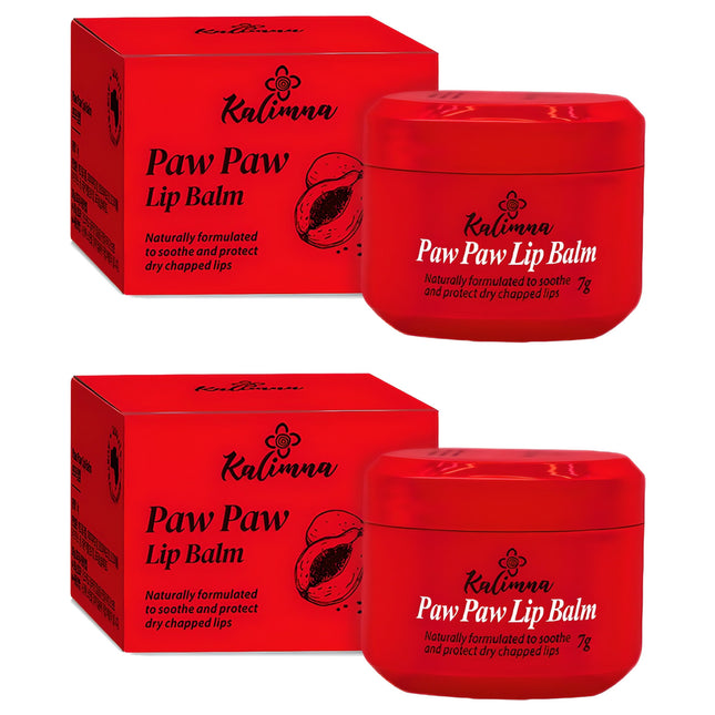 KALIMNA POPO Kalimna Popo Lip Balm, Colorless, 7g, 2 Count