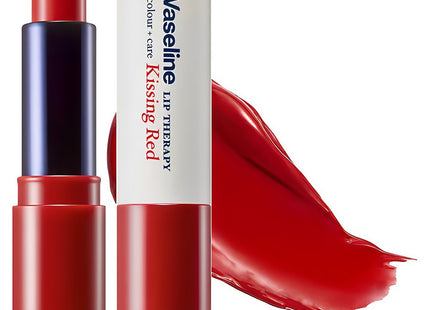 VASELINE  Lip Therapy Color Care Lip Balm, 01 Kissing Red, 4.2g, 1 count