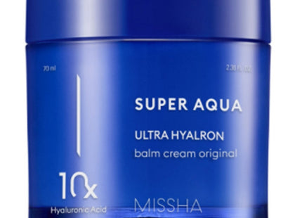 MISSHA  Super Aqua Ultra Hyalon Balm Cream Original, 70ml, 1 Count
