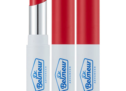 THE FACE SHOP Dr.Belmeur Cica Touch Color Lip Balm, Red, 5.5g, 2 Pack