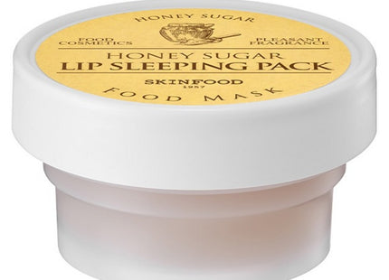 SKINFOOD  Honey Sugar Food Mask Lip Sleeping Pack Honey Scent 21g, 1 Count, 1 Pack