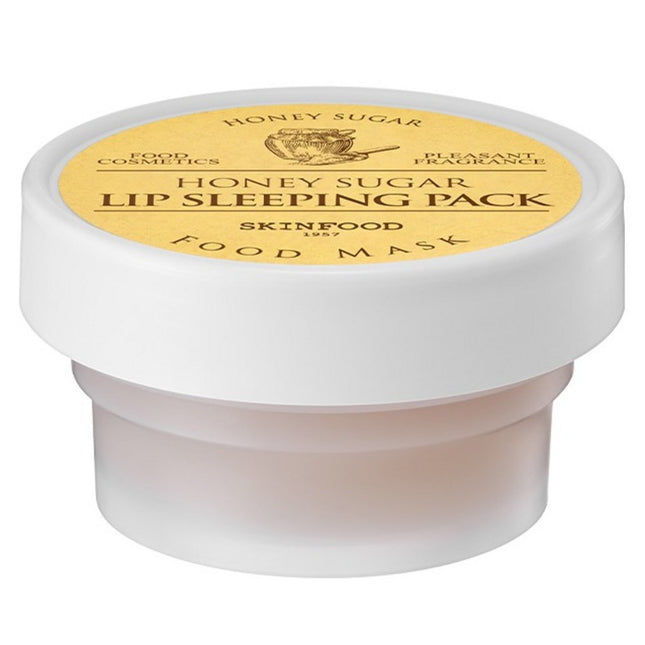 SKINFOOD  Honey Sugar Food Mask Lip Sleeping Pack Honey Scent 21g, 1 Count, 1 Pack