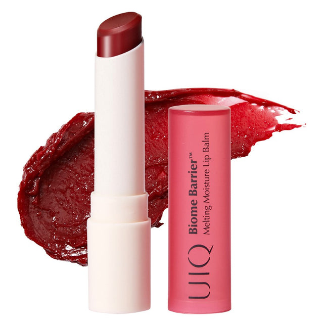 UIQ  BIOME BARRIER MELTING MOISTURE LIP BALM, ROSY, 3.2G, 1PC