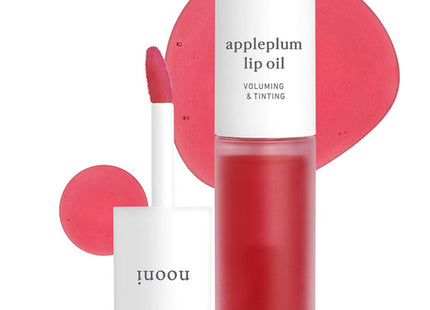 NUNU  Apple Lip Oil, Apple Plum, 3.7ml, 1 Count
