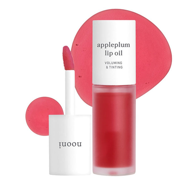 NUNU  Apple Lip Oil, Apple Plum, 3.7ml, 1 Count