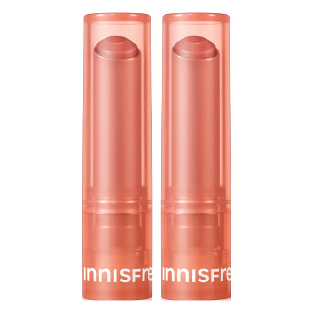 INNISFREE  Dewy Tint Lip Balm, No. 3 Love Beige, 3.2g, 2 Count
