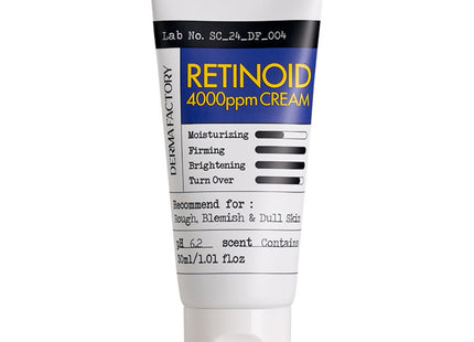 DERMA FACTORY  Retinoid Cream 4000ppm 30ml 1 pack