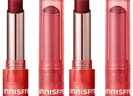 INNISFREE  Dewy Tint Lip Balm, Shade 05 Power Cherry, 3.2g, 2 Count