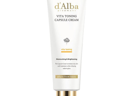 D'ALBA  Vita Toning Capsule Cream Tube 55g 1 Count