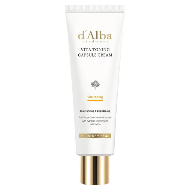 D'ALBA  Vita Toning Capsule Cream Tube 55g 1 Count