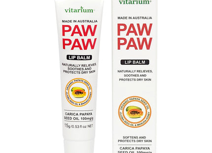 VITA-RIUM  Pupu Lip Balm, 15g, 1 Count