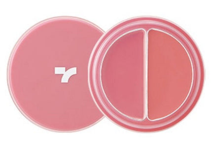 TONYMOLY  Cheek Tone Lip & Cheek Duo Balm 4.8g, 01 Bunny Pink, 1 Pack