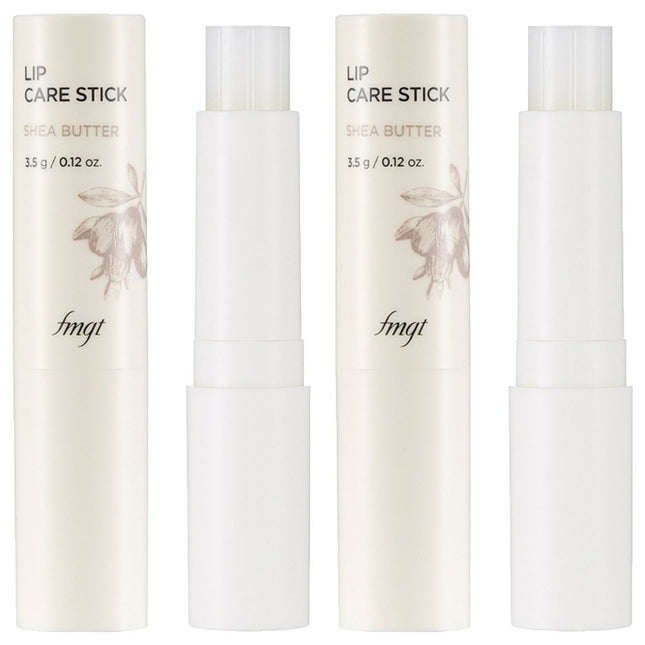 THE FACE SHOP  Lip Care Stick, Shea Butter, 3.5g, 2 Count