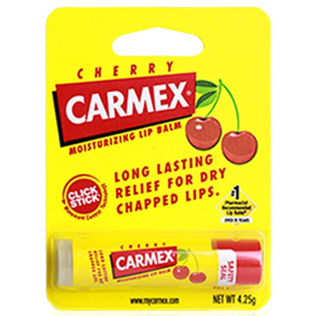 CARMEX  Cherry Moisturizing Lip Balm Stick 4.25g 1 Count