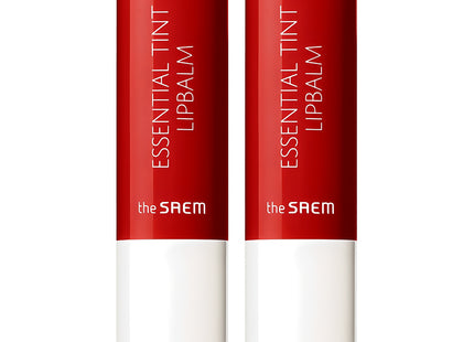 THE SAEM The Saem Jeju Water Essential Tint Lip Balm RD01 4g 2pcs