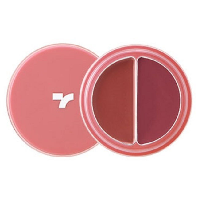 TONYMOLY  Cheek Tone Lip & Cheek Duo Balm 4.8g, 08 Another Rose, 1ea