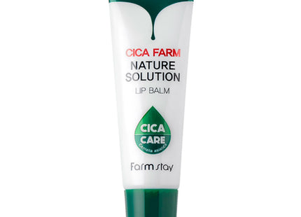 FARM STAY  CICA FARM NATURE SOLUTION LIP BALM 10g, 1 count