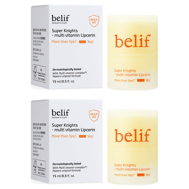 BELIF  Super Knights Multi-Vitamin Lip Serine, 15ml, 2 count