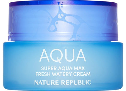 NATURE REPUBLIC SUPER AQUA MAX FRESH MOISTURE CREAM FOR OILY SKIN, 80ML, 1PC