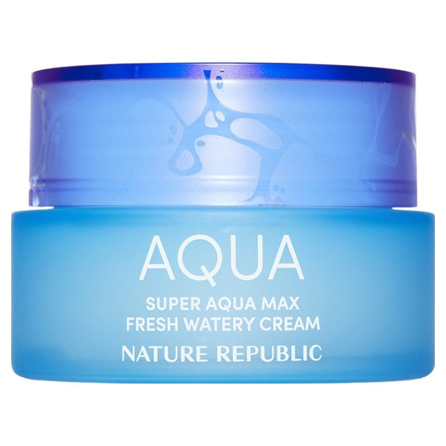 NATURE REPUBLIC SUPER AQUA MAX FRESH MOISTURE CREAM FOR OILY SKIN, 80ML, 1PC
