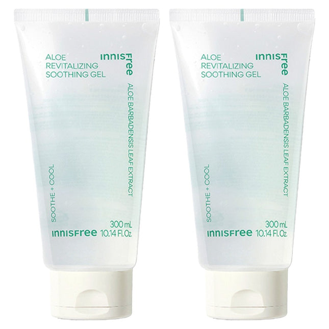 INNISFREE  Jeju Aloe Vera Soothing Gel 300ml 2 Pack
