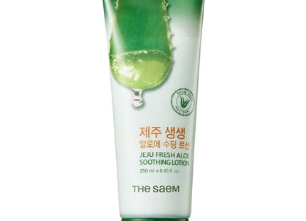 THE SAEM  Jeju Fresh Aloe Soothing Lotion 250ml 1 Pcs