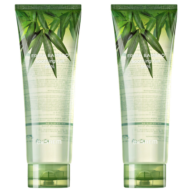 THE SAEM  Fresh Bamboo Soothing Gel 99%, 250ml, 2 Count