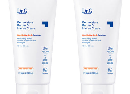 DR.G  The Moisturizer Barrier D Intense Cream 100ml 2 Pack