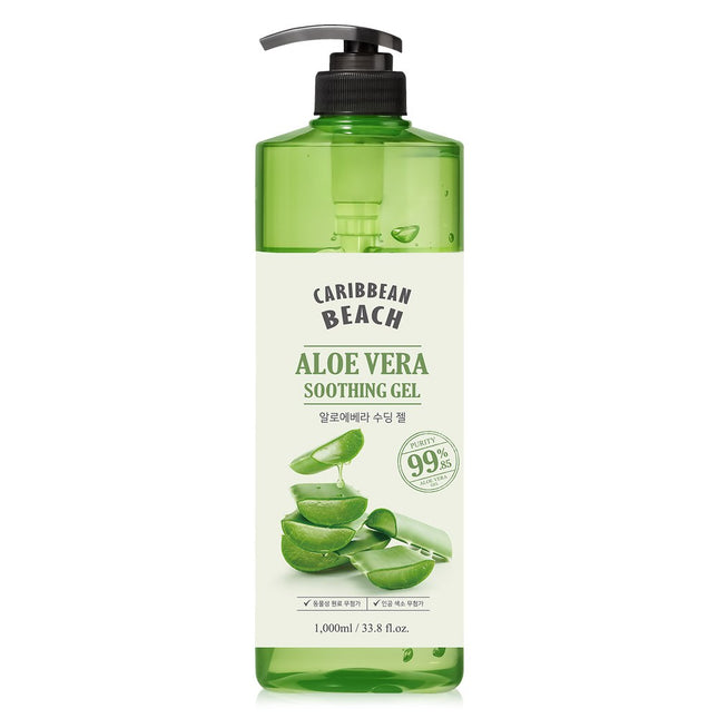 CARIBBEAN BEACH  Aloe Soothing Gel, 1000ml, 1 Count