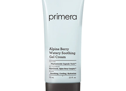 PRIMERA  Alpine Berry Watery Soothing Gel Cream, 75ml, 1 Count