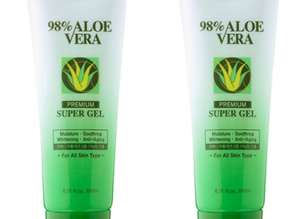 JNC  Aloe Vera Premium Super Gel, 240ml, Pack of 2