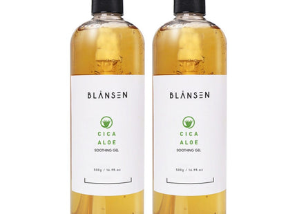 BLANCEN  Cica Aloe Soothing Gel, 500g, 2 Count