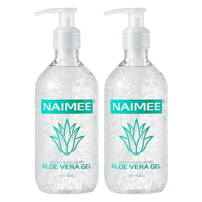 NAIMEE  Aloe Vera Gel, 300ml, 2 Pack