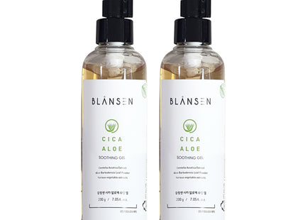 BLANCEN  Cica Aloe Soothing Gel, 200g, 2 Count