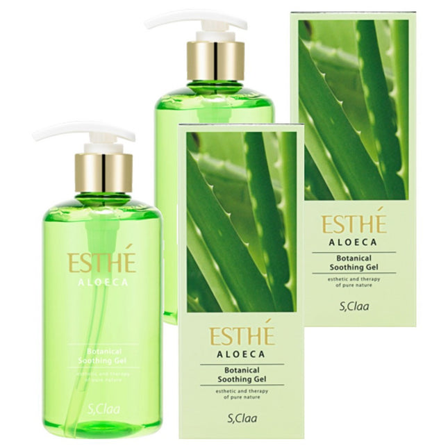 ENPRANI  ESTHE ALOE BOTANICAL SOOTHING GEL AD, 300ml, 2 Count
