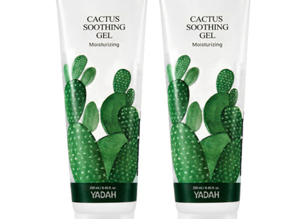 YADAH  Cactus Soothing Gel, 250ml, 2 count