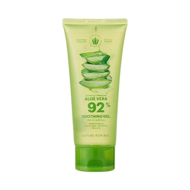 NATURE REPUBLIC  SOOTHING & MOISTURE ALOE VERA SOOTHING GEL (TUBE), 2 COUNT