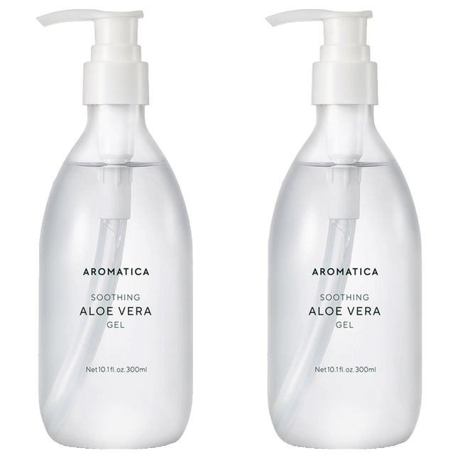 AROMATICA  Soothing Aloe Vera Gel, 500ml, 2 Count