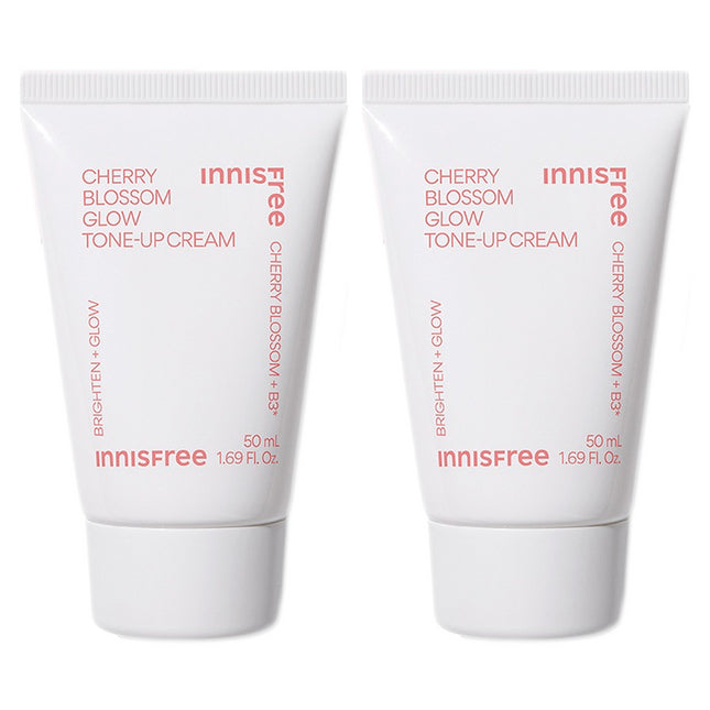 INNISFREE  Jeju Cherry Blossom Glow Tone Up Cream 50ml 2 Pack
