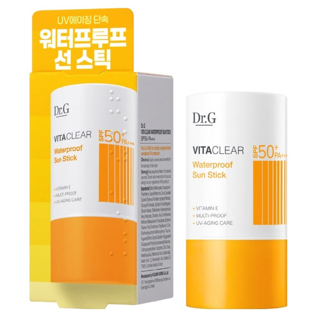 DR.G  Vita Clear Waterproof Sun Stick SPF50+ PA++++, 21g, 1 count