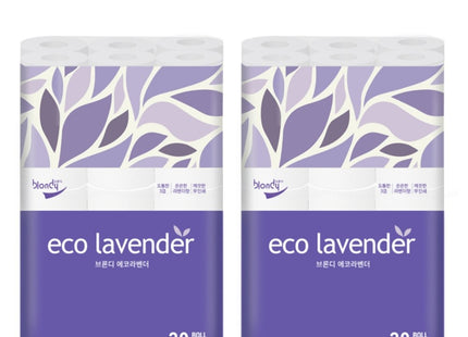 BLONDY Eco Lavender 3-Ply Flushable Premium Toilet Paper
