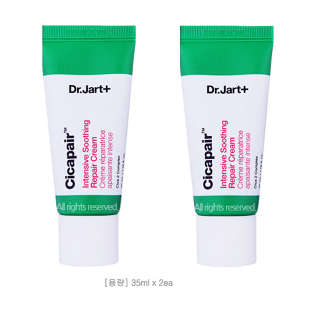 DR.JART+  Cicapair Intensive Soothing Repair Cream 35ml 2 Count