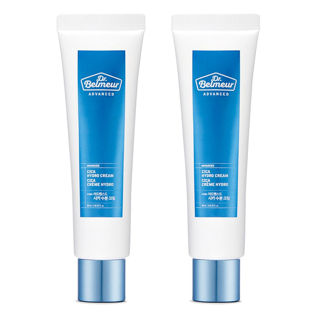 THE FACE SHOP Dr.Belmeur Advanced Cica Moisture Cream, 60ml, 2 count