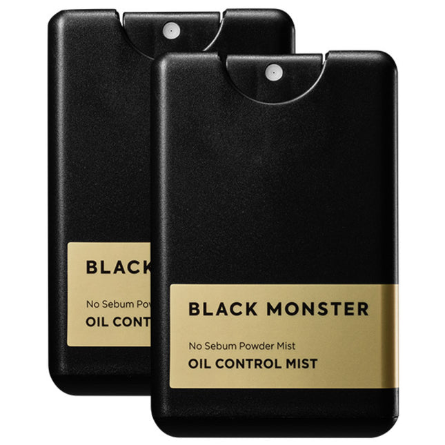 BLACK MONSTER  Oil Control Mist, 17ml, 2 Count