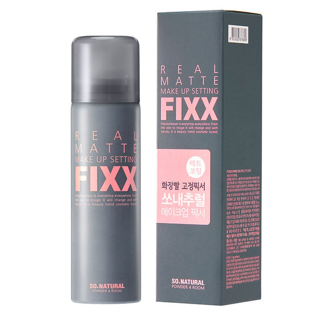 SO NATURAL  Real Matte Makeup Setting Fixer, 75ml, 1 count